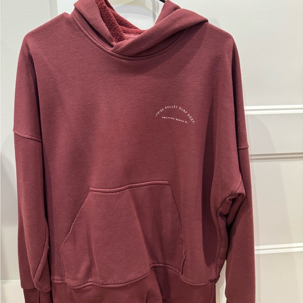 Women's Maroon Hoodie